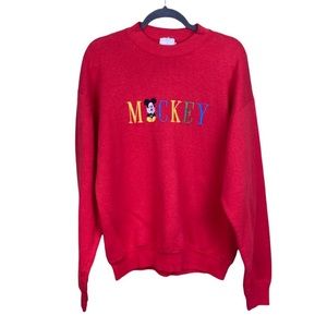Vintage Disney Mickey Crewneck Sweater